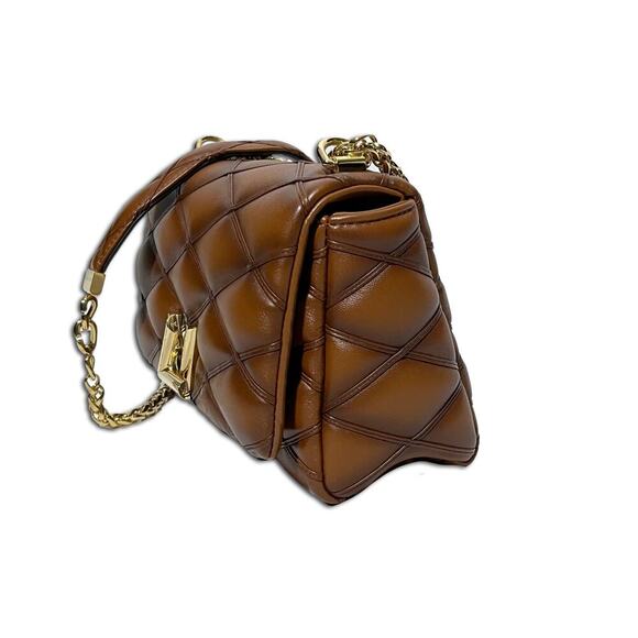 Louis Vuitton Lambskin Malletage GO-14 MM (Cognac) - Picture 7 of 7